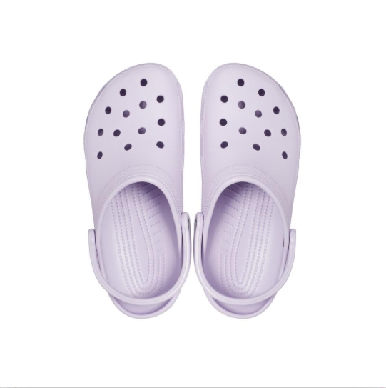 Crocs Unisex Classic Clog, Lavender, 6 Women/4 Men