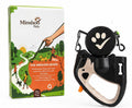 Minshoo Pets Retractable Dog Leash with LED Light, 360° Tangle-Free, USB Rechargeable & Waste Bag Dispenser