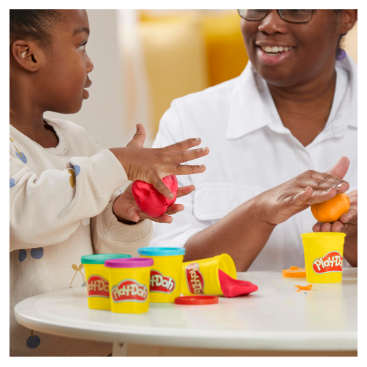 Play-Doh Modeling Compound 10-Pack Case of Assorted Colors, Non-Toxic 2 oz. Cans