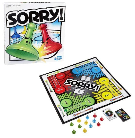 Classic Trouble & Classic Sorry! Board Game Bundle
